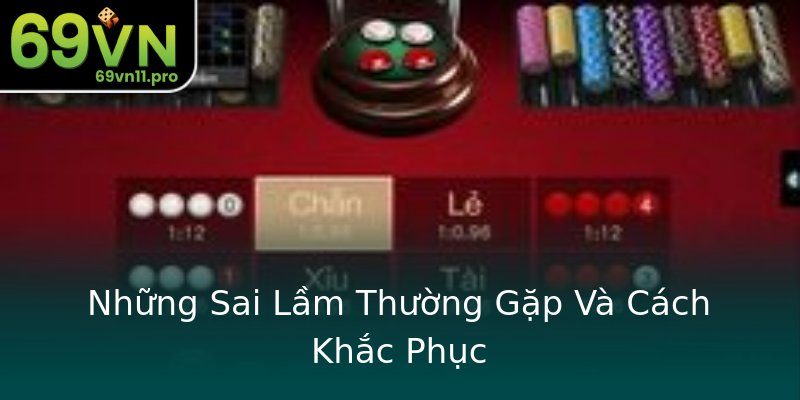 Những Sai Lầm Thường Gặp Và Cách Khắc Phục Những Sai Lầm Thường Gặp Và Cách Khắc Phục